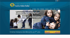 Desktop Screenshot of centrohelenkeller.pt